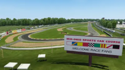 Mid-Ohio Sports Car Course - with chicane